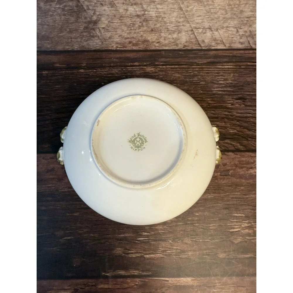 Beautiful Vintage Nippon Porcelain Hand Painted Bowl